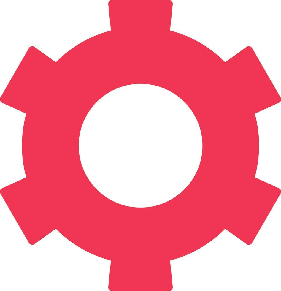 Setting Gear Vector Icon