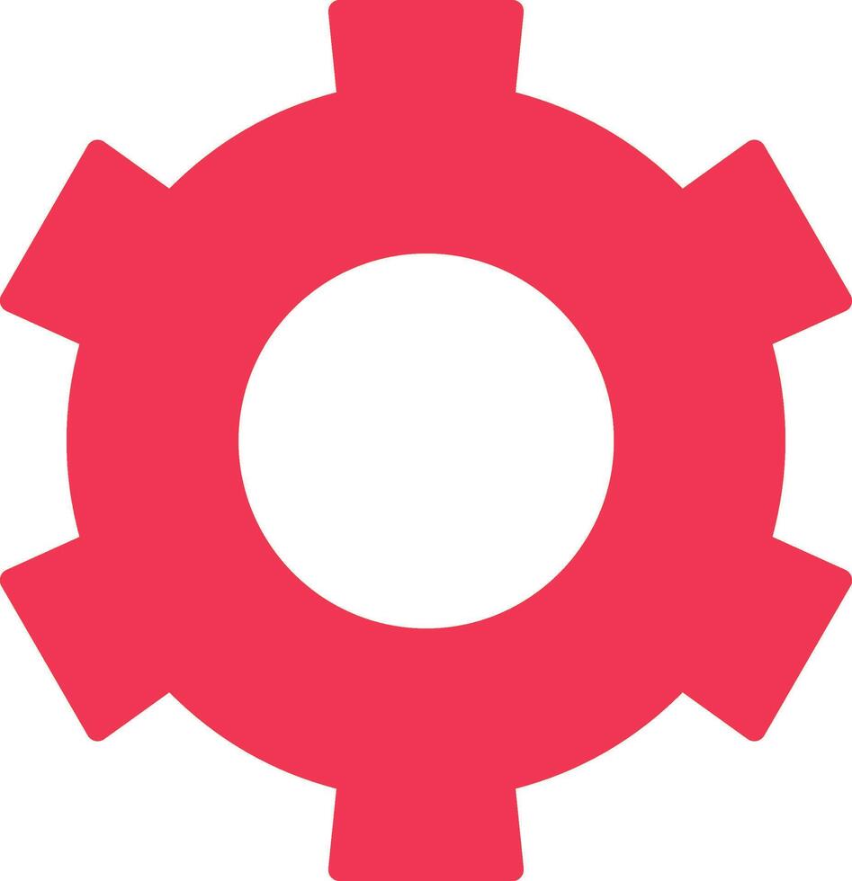 Setting Gear Vector Icon