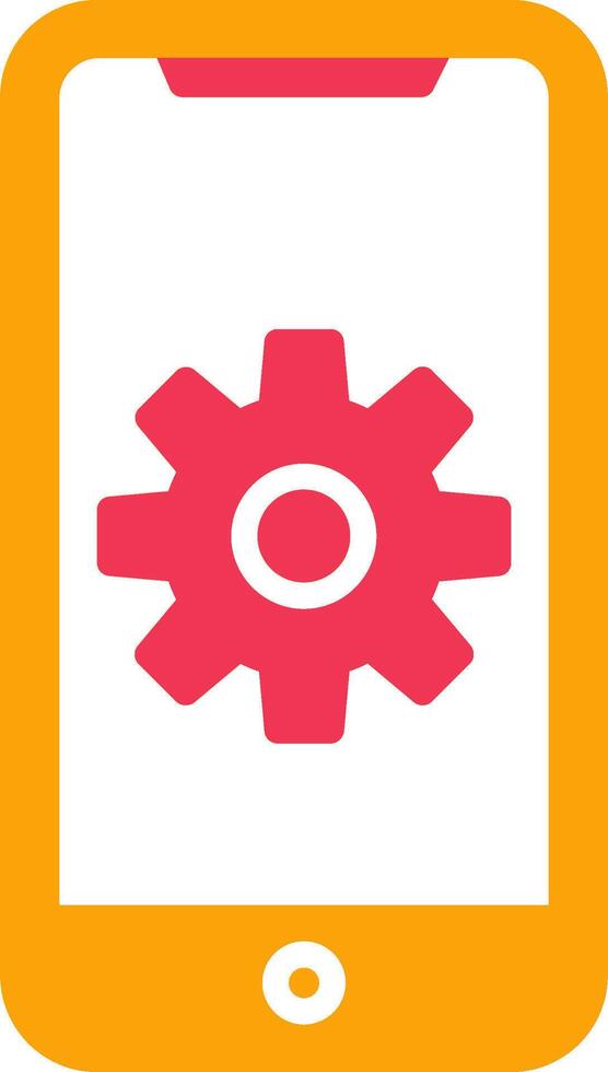 Mobile App Developing Vector Icon