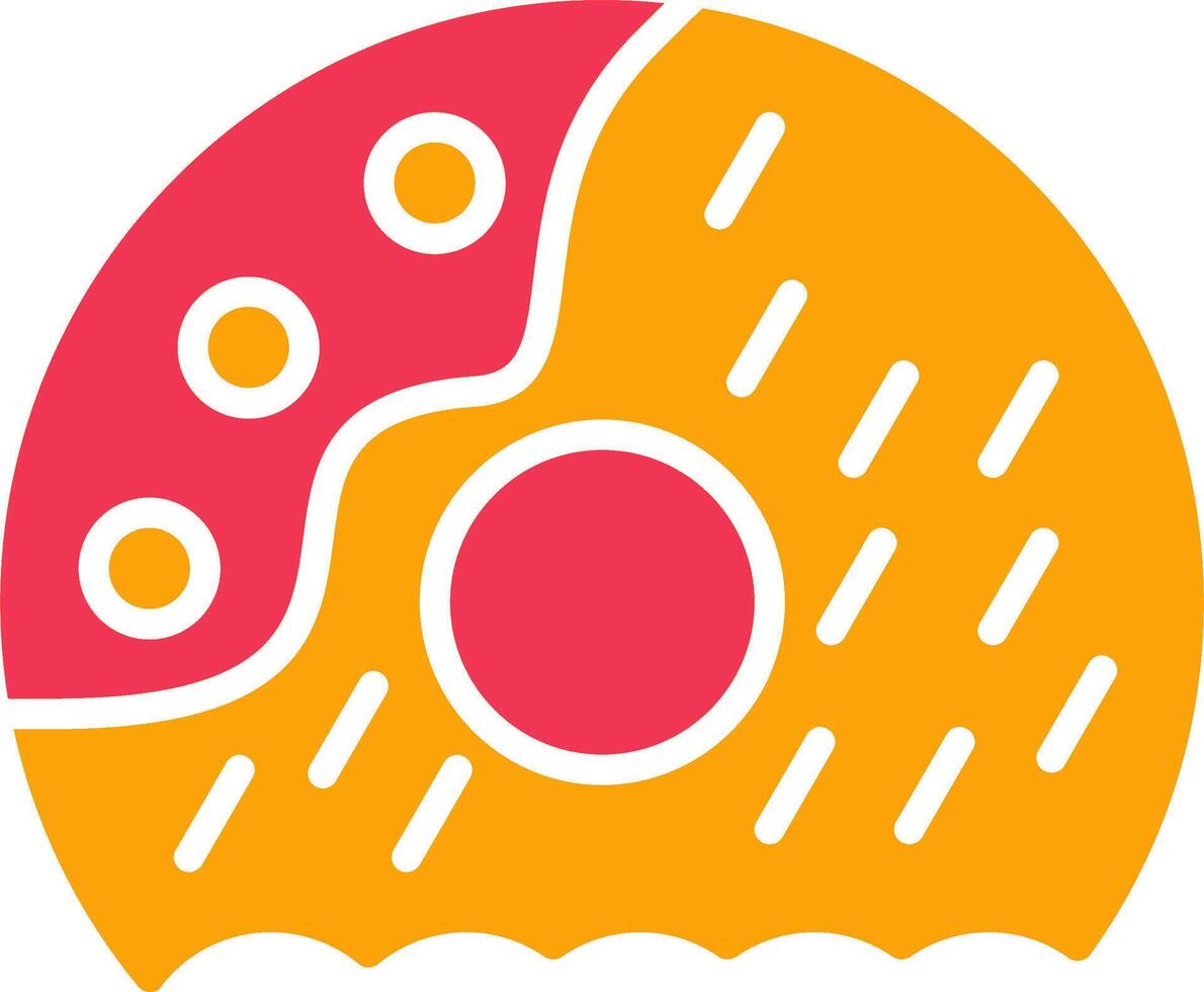 icono de vector de donut