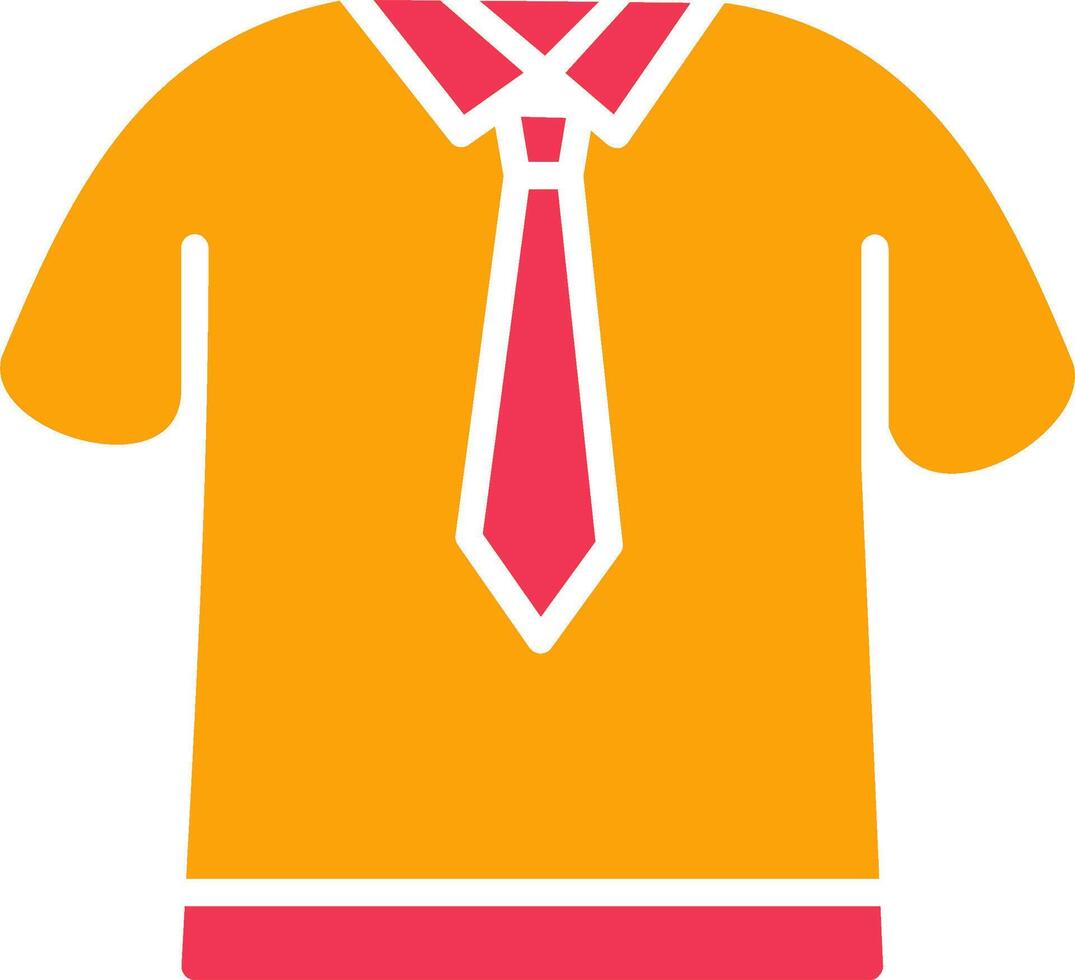 Shirt and Tie Vector Icon