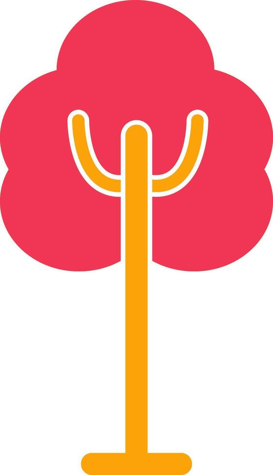 icono de vector de árbol