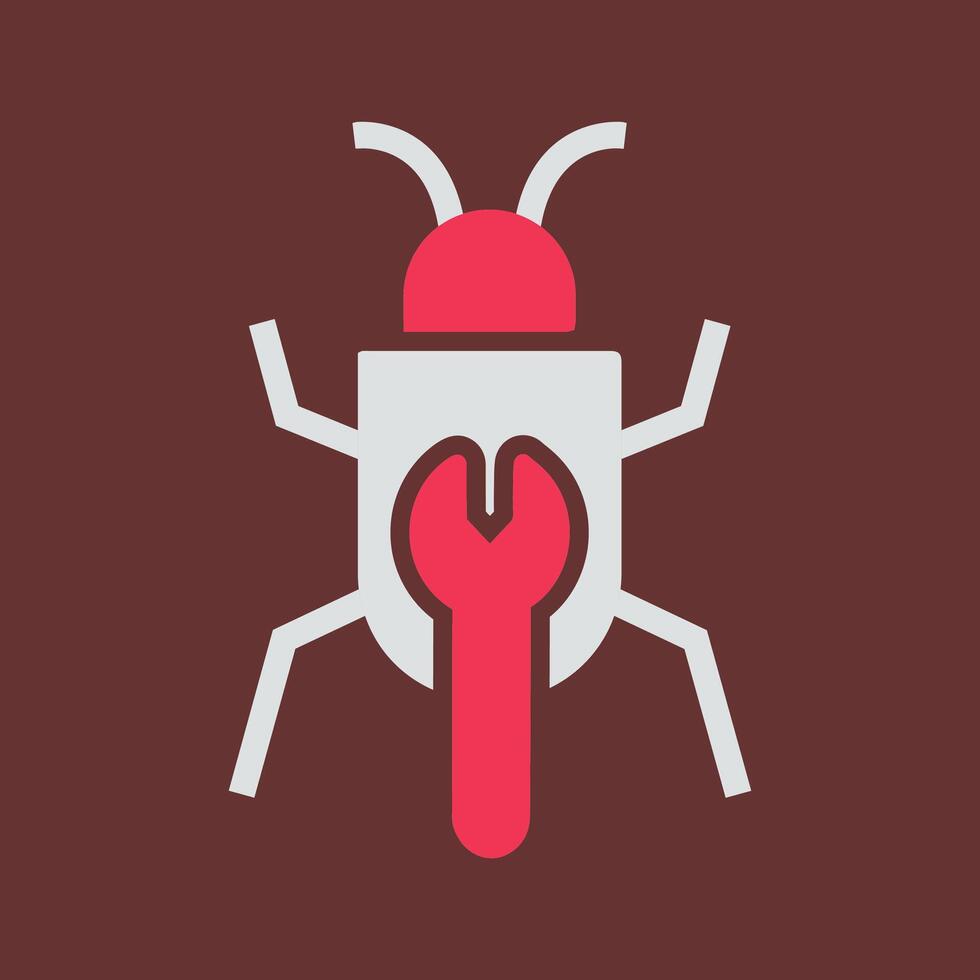 Bug Fixing Vector Icon