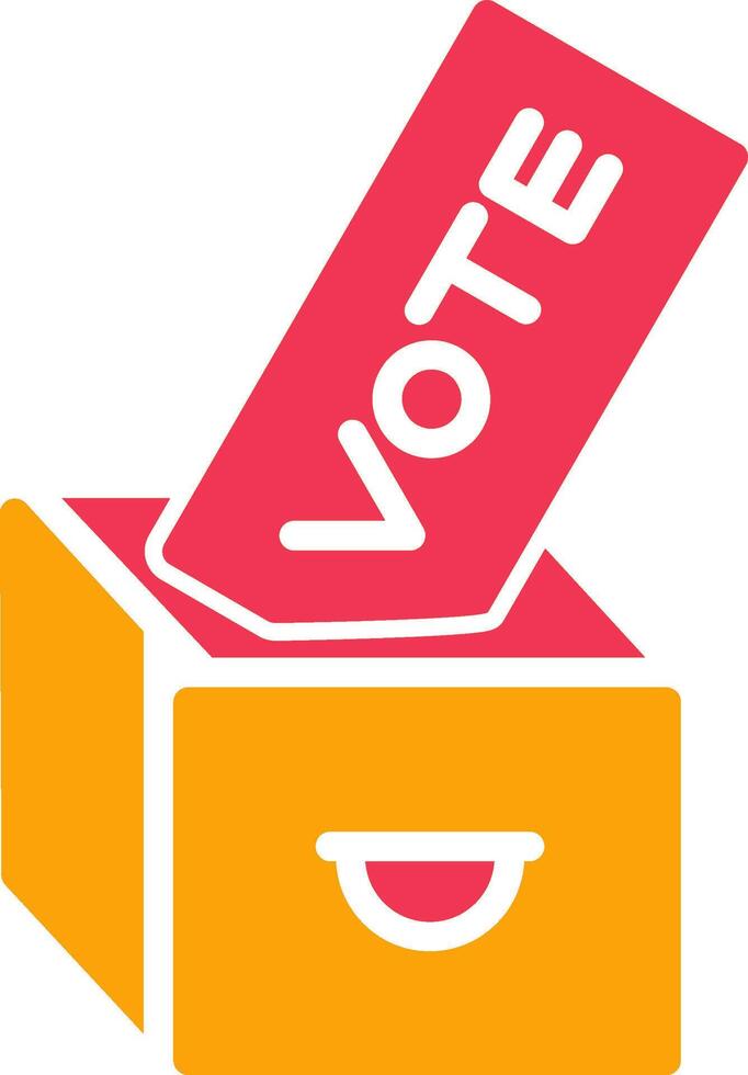 Giving Vote Vector Icon