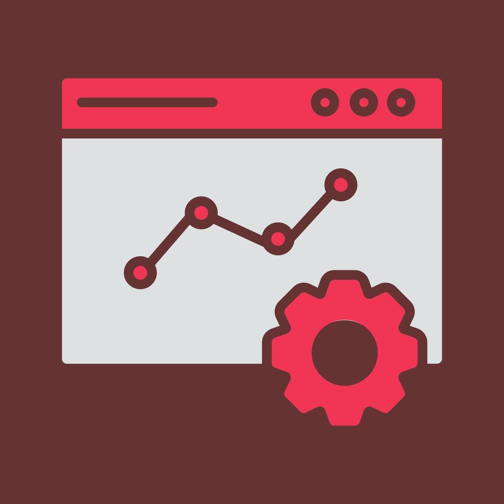 icono de vector de optimización web