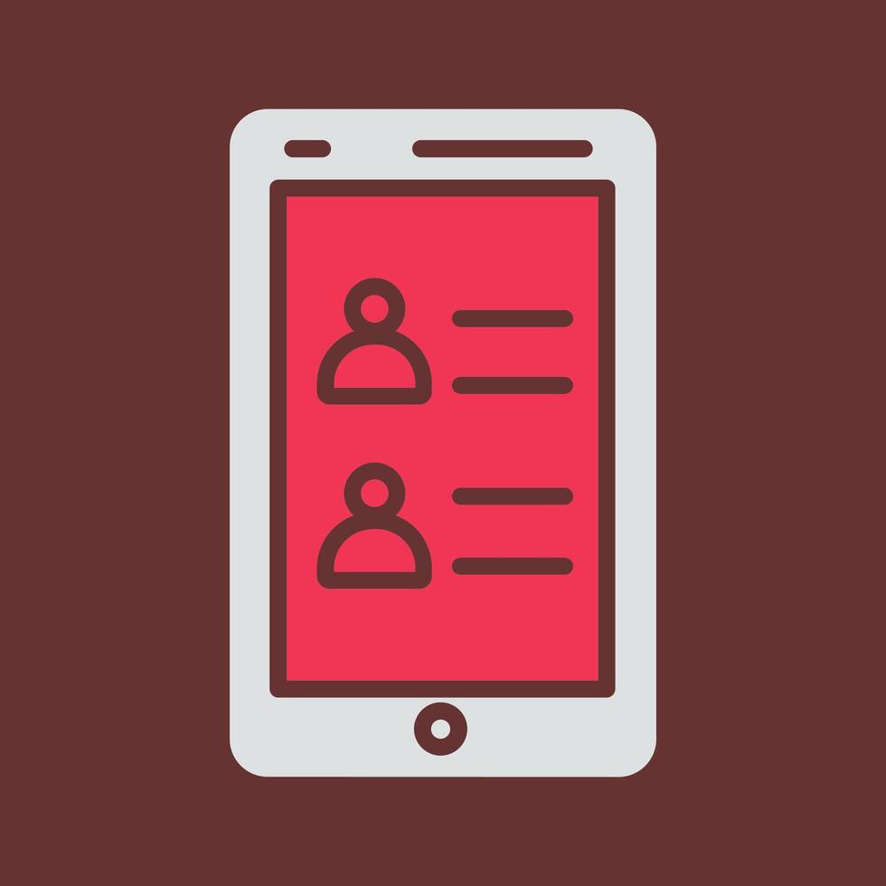 Contacts Vector Icon