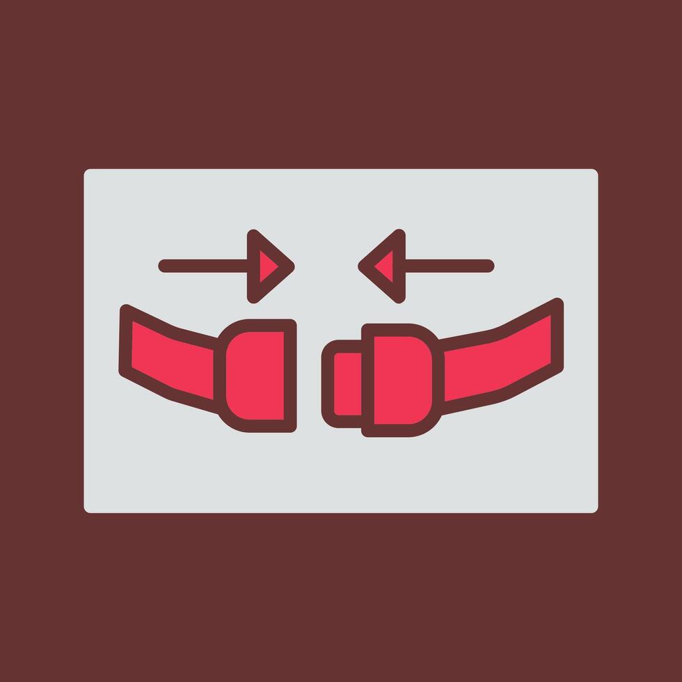 Seat Belt Vector Icon