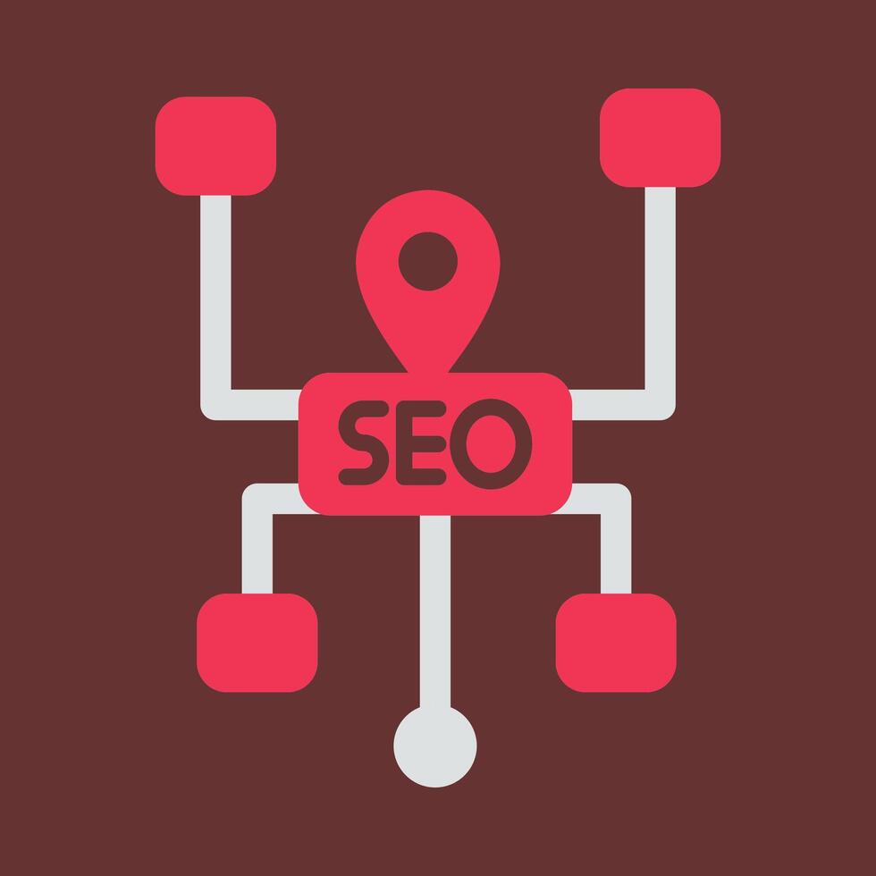SEO Structure Vector Icon