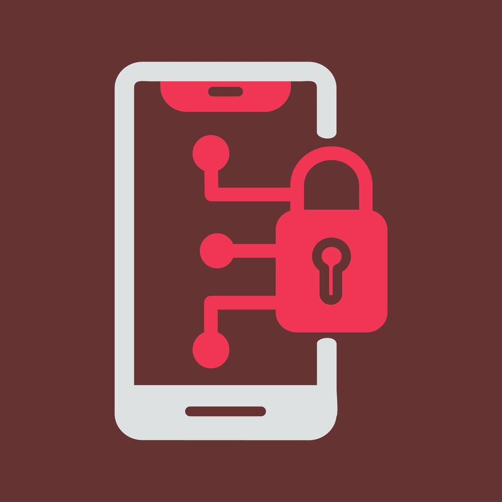 Secure Device Vector Icon