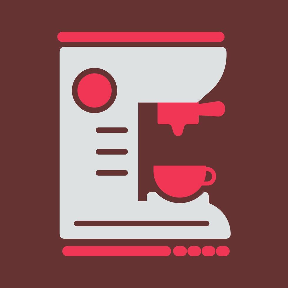 Coffee Machine Vector Icon