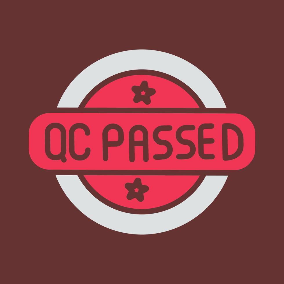 QC Passed Vector Icon
