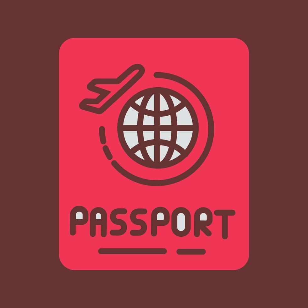 Passport Vector Icon