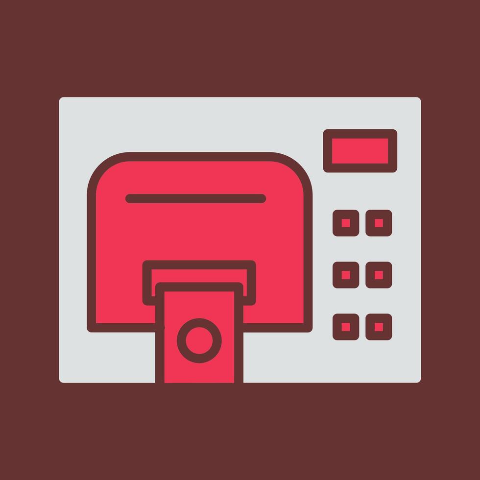 ATM Service Vector Icon