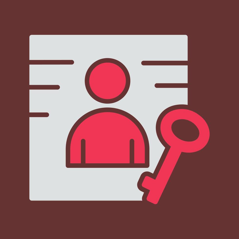 Business Key Vector Icon