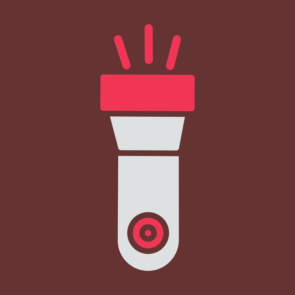 Flashlight Vector Icon