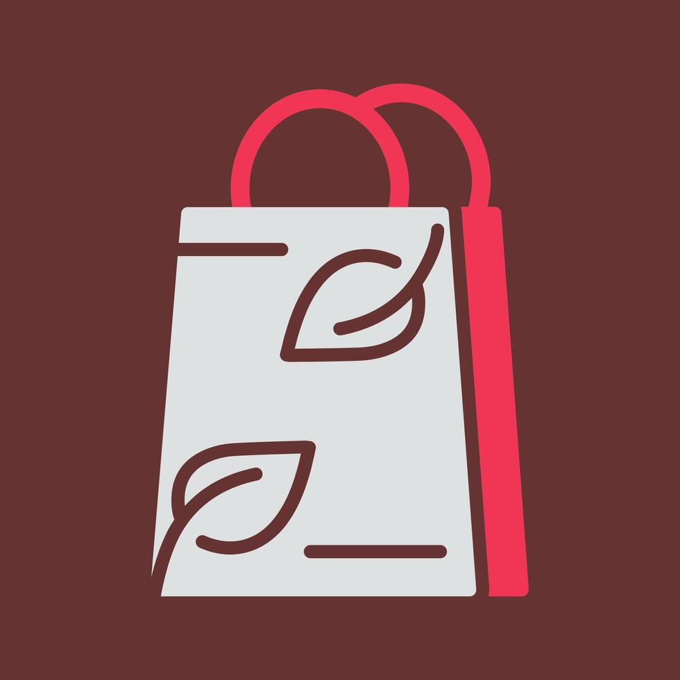 Ecology Bag Vector Icon