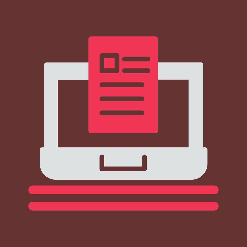 Blog Vector Icon