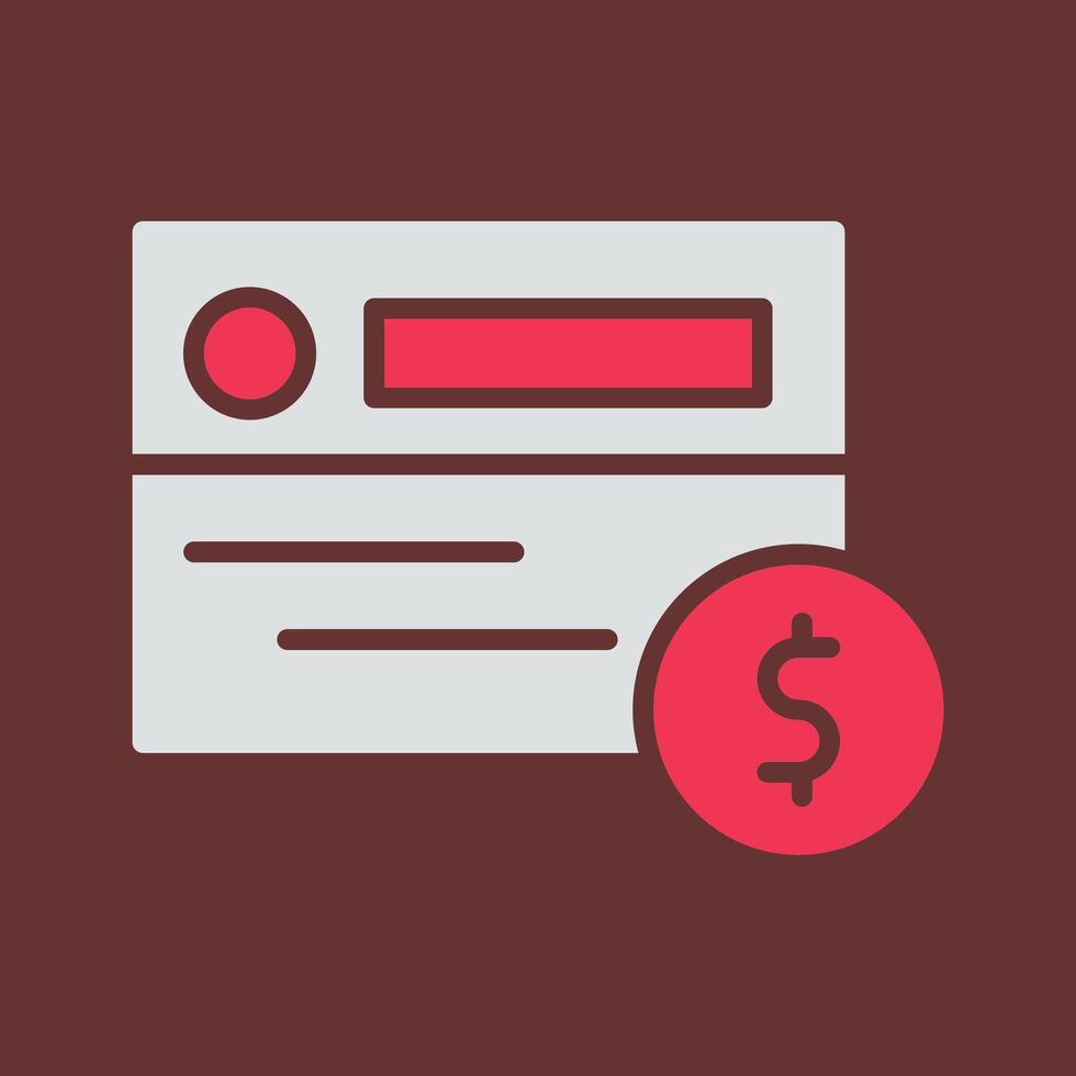 Card Payment Vector Icon