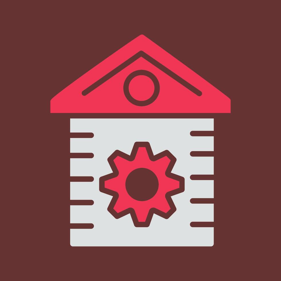 House Setting Vector Icon