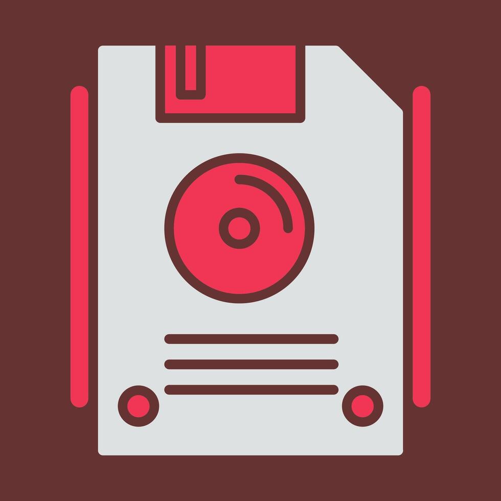 Floppy Disk Vector Icon