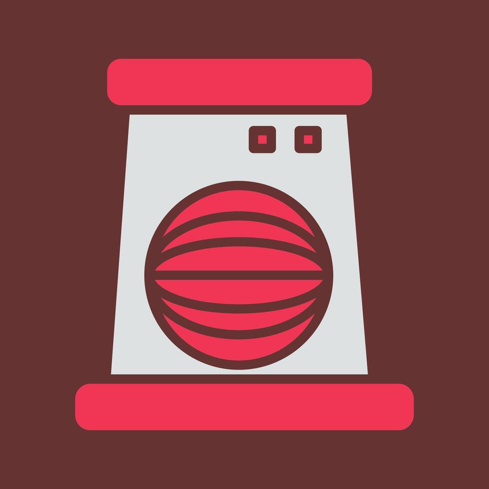 Fan Heater Vector Icon