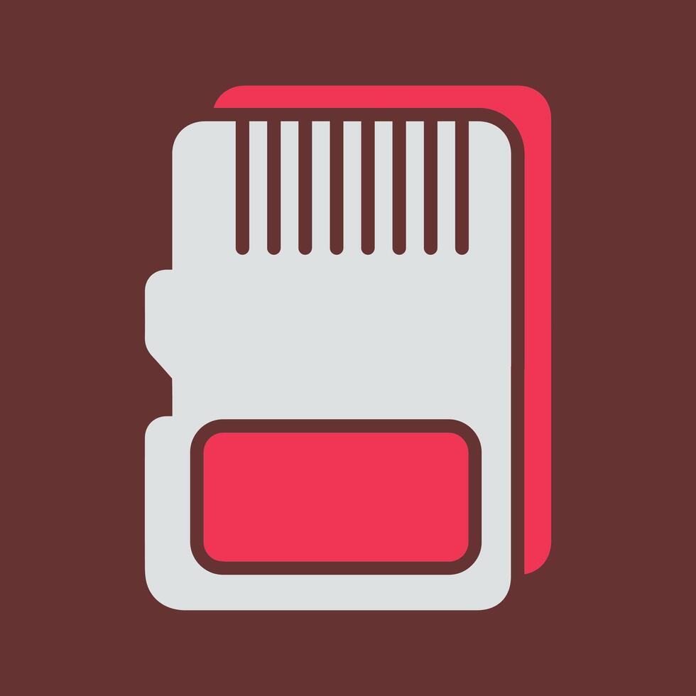 SD Card Vector Icon