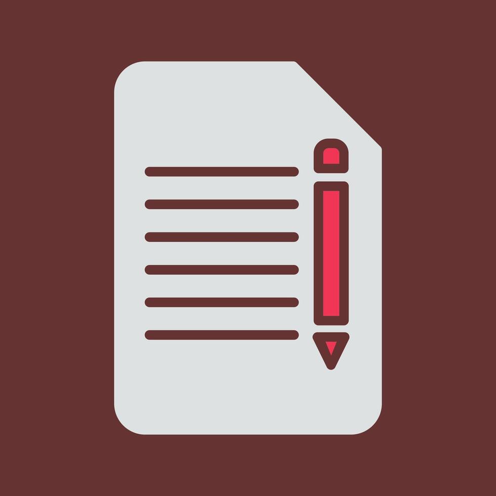 Edit Document Vector Icon