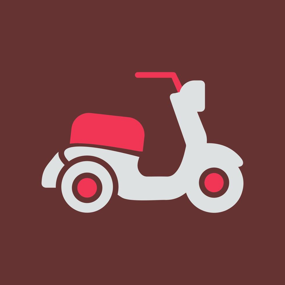 Scooter Vector Icon