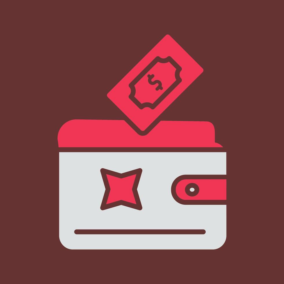 Money from Wallet Vector Icon