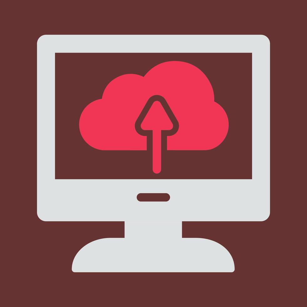 Cloud Backup Vector Icon