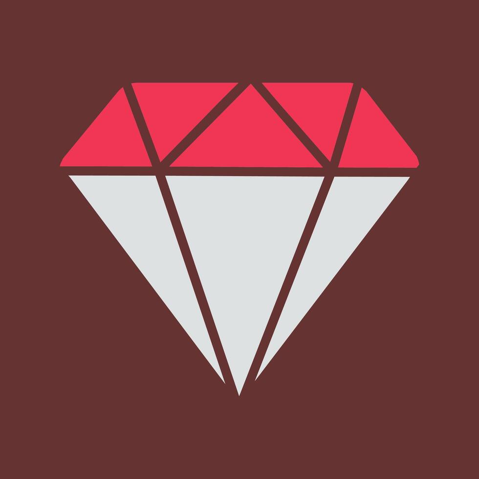 Diamond Vector Icon