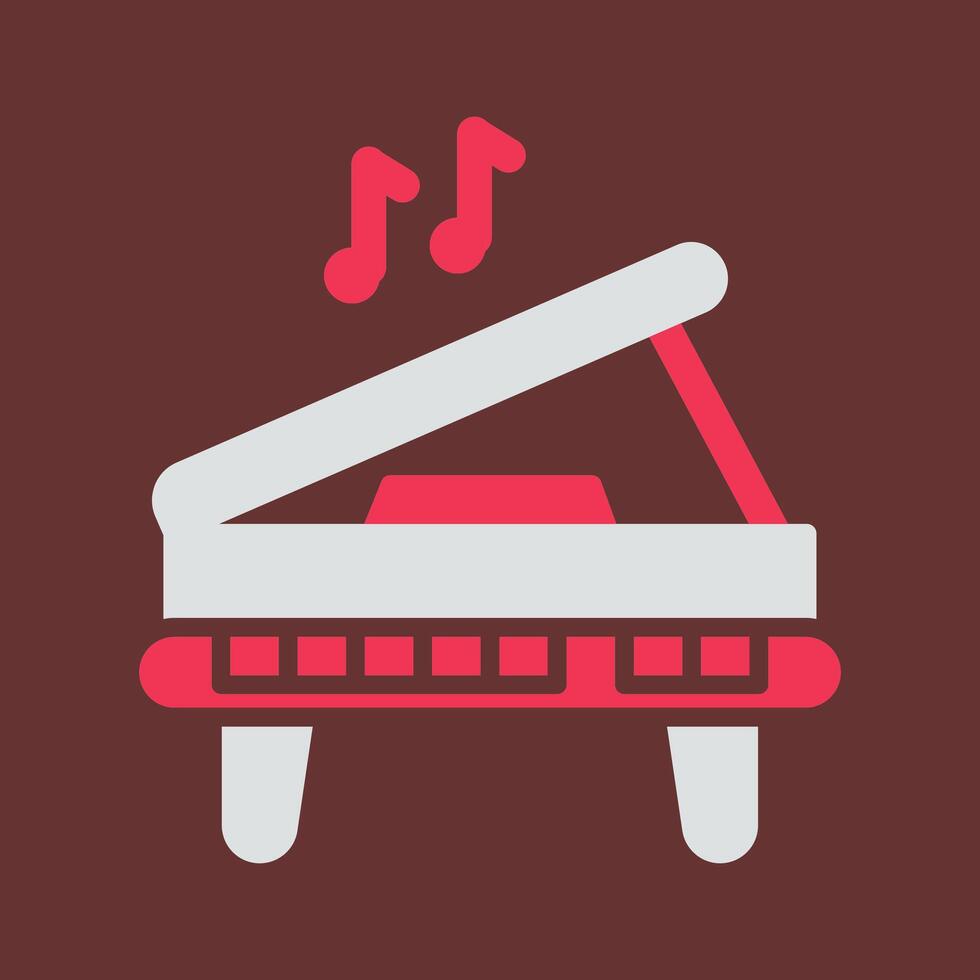 Piano Vector Icon