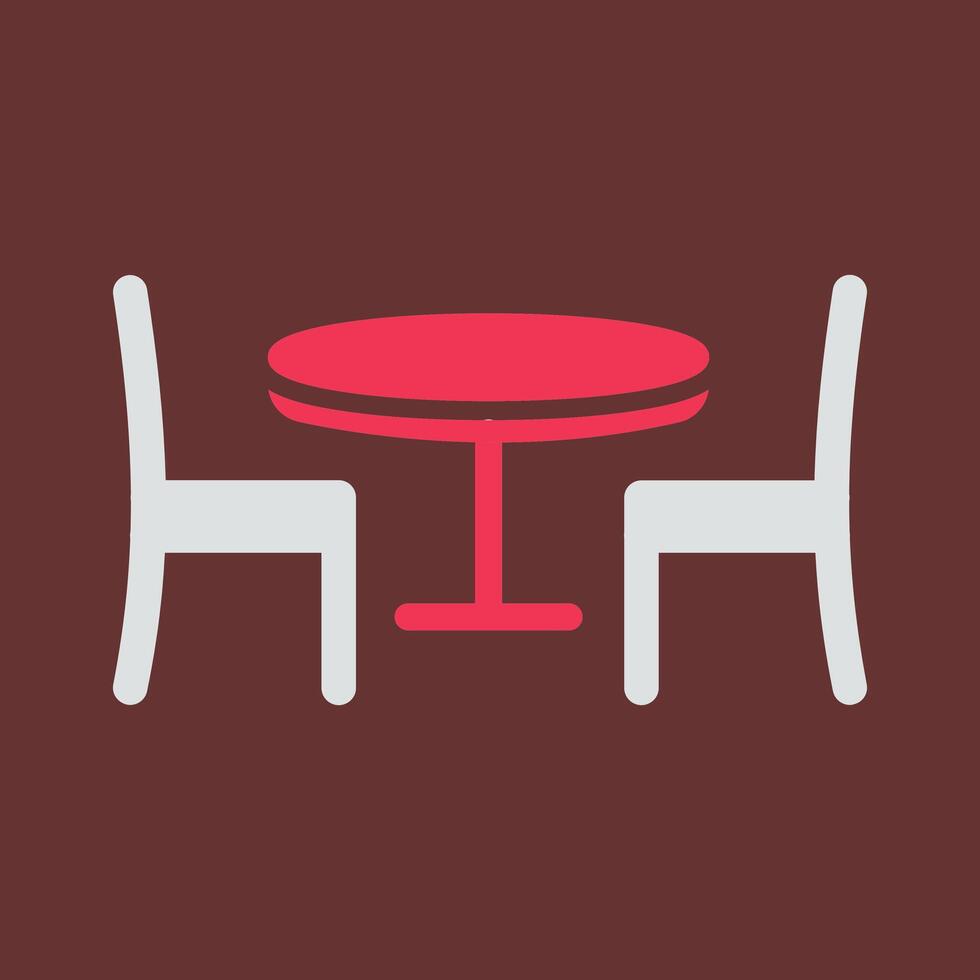 Dining Table I Vector Icon