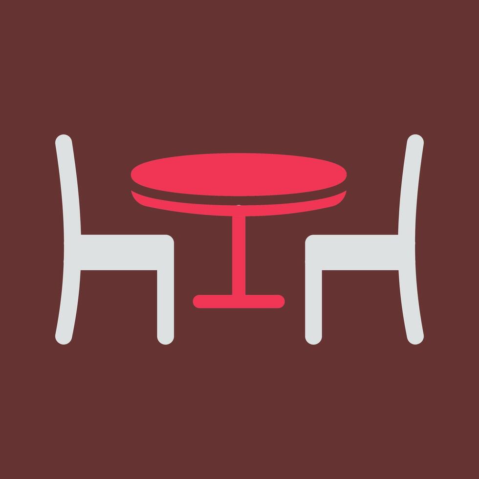 Dining Table I Vector Icon