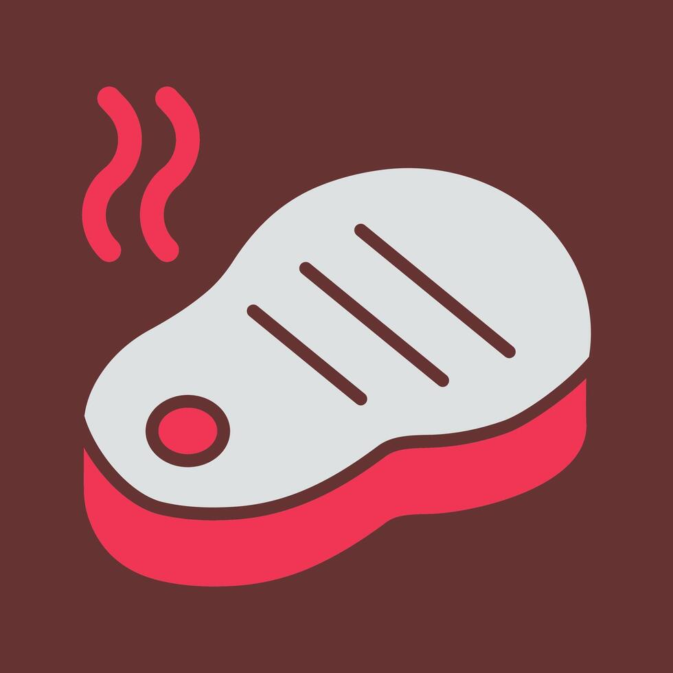 Steak Vector Icon