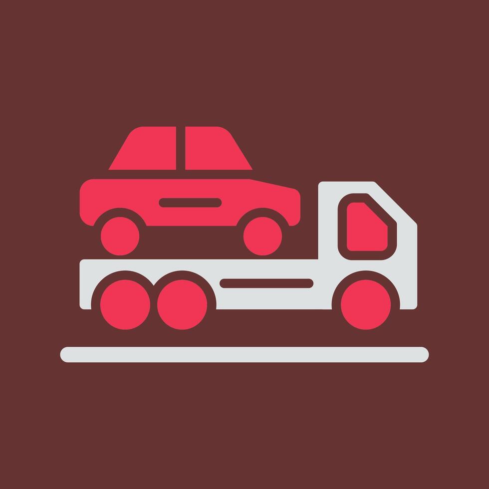 Trailer Vector Icon