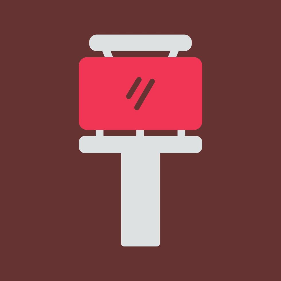 Billboard Vector Icon