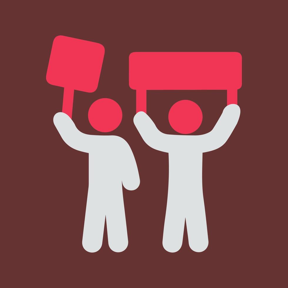 Protester Vector Icon