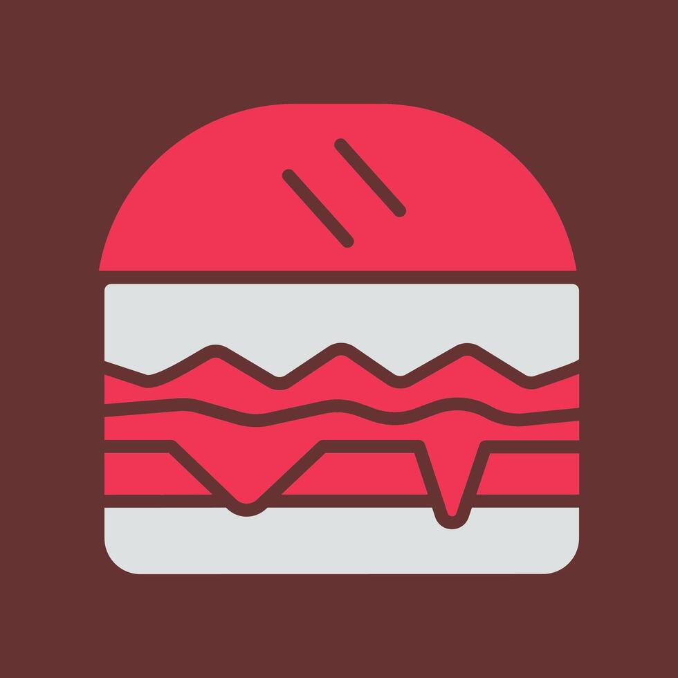 Hamburger Vector Icon