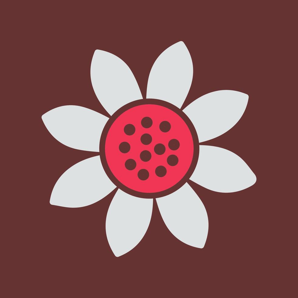 Sunflower Vector Icon