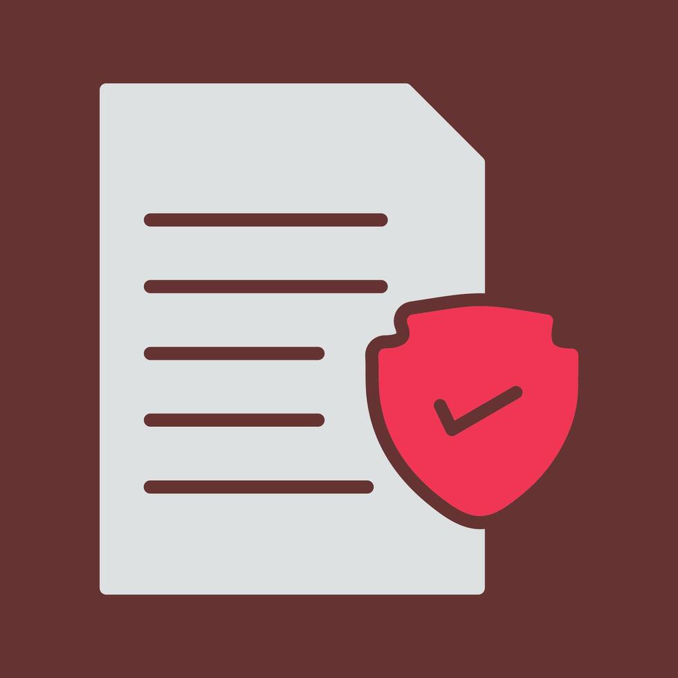 File Protection Vector Icon