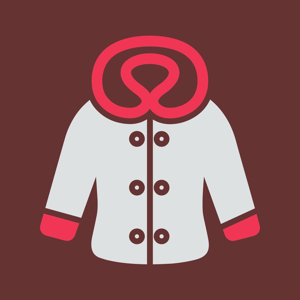 Winter Clothes Vector Icon