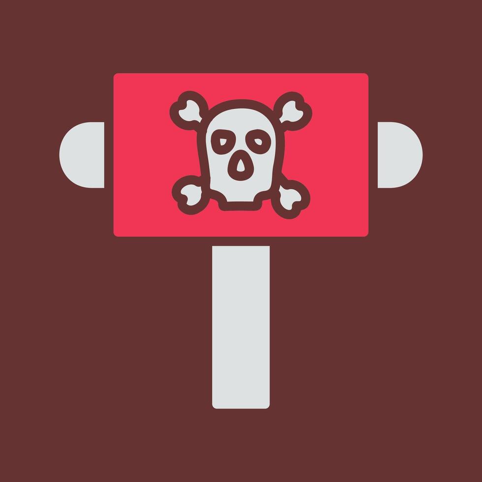 Pirate Sign Vector Icon