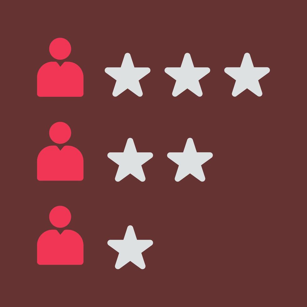 Rating Vector Icon