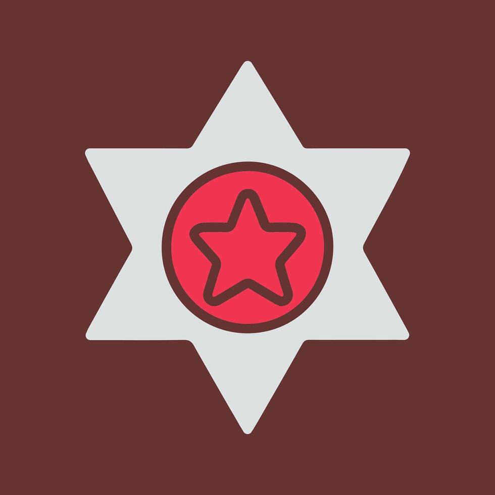 Sheriff Vector Icon