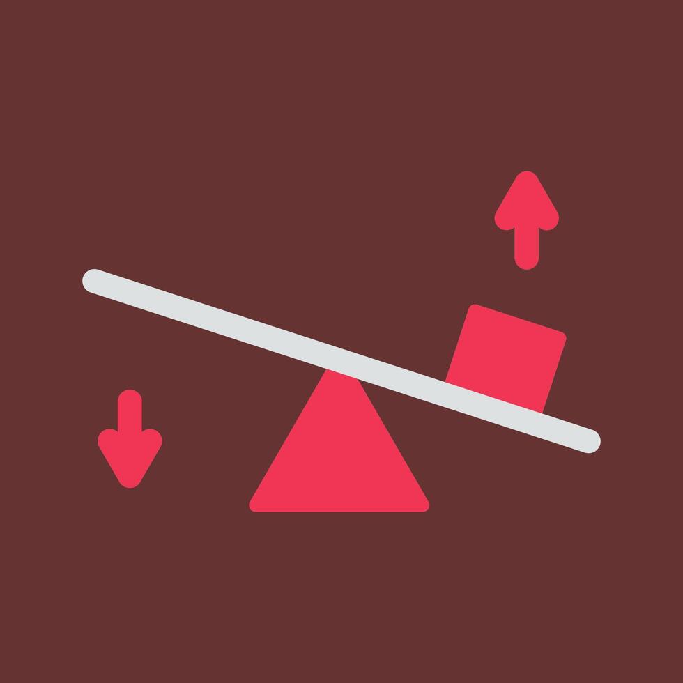 Seesaw Vector Icon