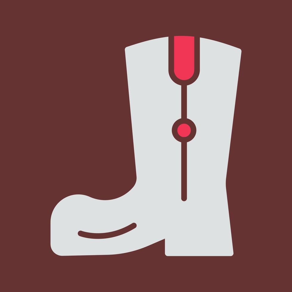 Cowboy Boot Vector Icon