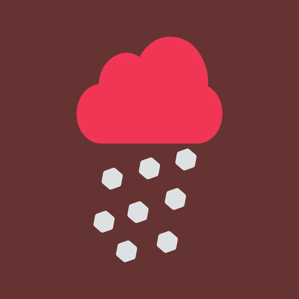Hail Vector Icon