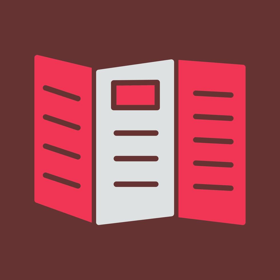 Brochure Vector Icon