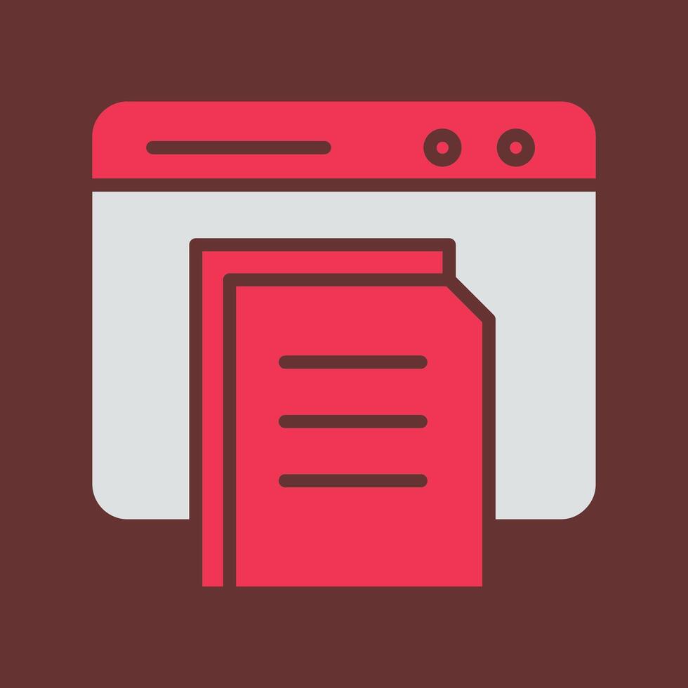 Document Vector Icon